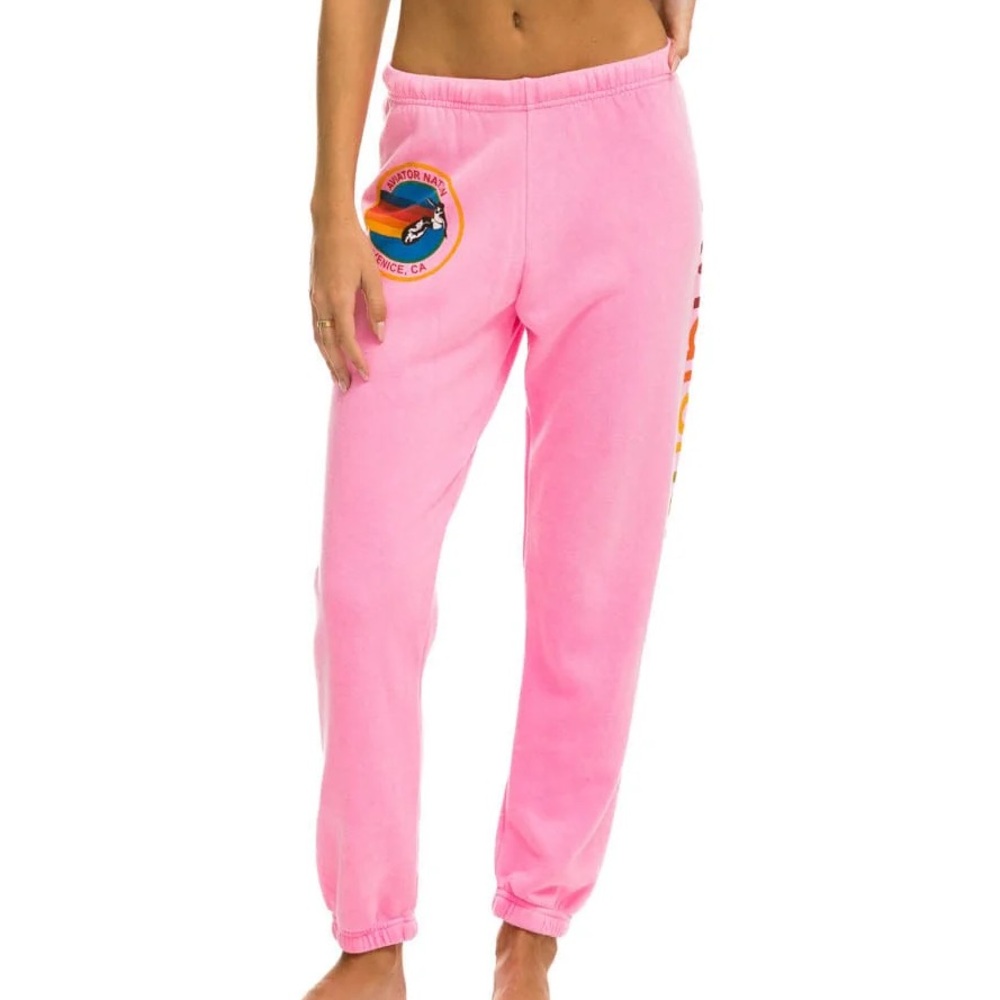 Aviator Nation Women’s Neon Pink Sweatpants XS